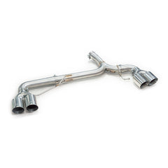 BMW 330e (G20) (19>) Non-Valved Venom Quad Exit Rear Axle Back M3 Style Performance Exhaust