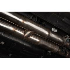 Ford Mustang 5.0 V8 GT (2018>) Facelift 3" Valved Cat Back Performance Exhaust