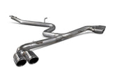 Audi TT Mk2 2.0 Tdi Quattro (Not Cabriolet) Cat-back system - Scorpion