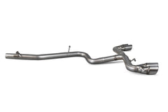Audi TT Mk2 2.0 Tdi Quattro (Not Cabriolet) Cat-back system - Scorpion