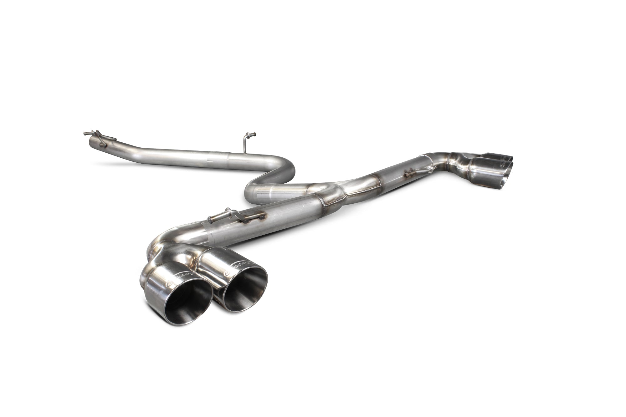 Audi TT Mk2 2.0 Tdi Quattro (Not Cabriolet) Cat-back System - Scorpion