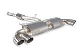 Audi S1 2.0 TFSi Quattro Resonated cat-back system with electronic valves - Scorpion