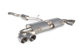 Audi S1 2.0 TFSi Quattro Resonated cat-back system without valves - Scorpion