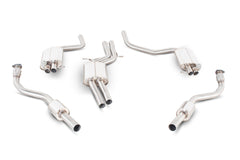 Audi RS4 B8 4.2 FSI Quattro Avant/RS5 4.2 V8 Coupe Resonated cat-back system inc active exhaust valve - Scorpion