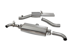 Audi TT RS MK2 Resonated cat-back system with valve - OE Fitment - Scorpion