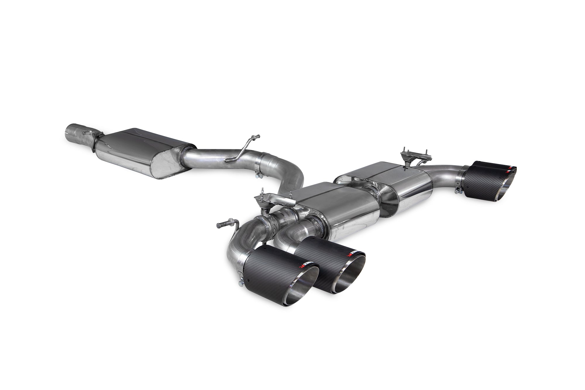 Audi S3 8Y Sportback  Resonated cat/gpf back system & electronic valves - Ascari