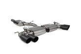 Audi S3 3-Door/Sportback 8V Resonated cat/gpf-back system with valves - Scorpion
