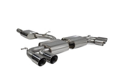 Audi S3 3-Door/Sportback 8V Resonated cat/gpf-back system without valves - Scorpion