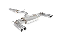 Audi RS3 8Y Saloon Resonated Cat/GPF-back system with valves - OE Fitment