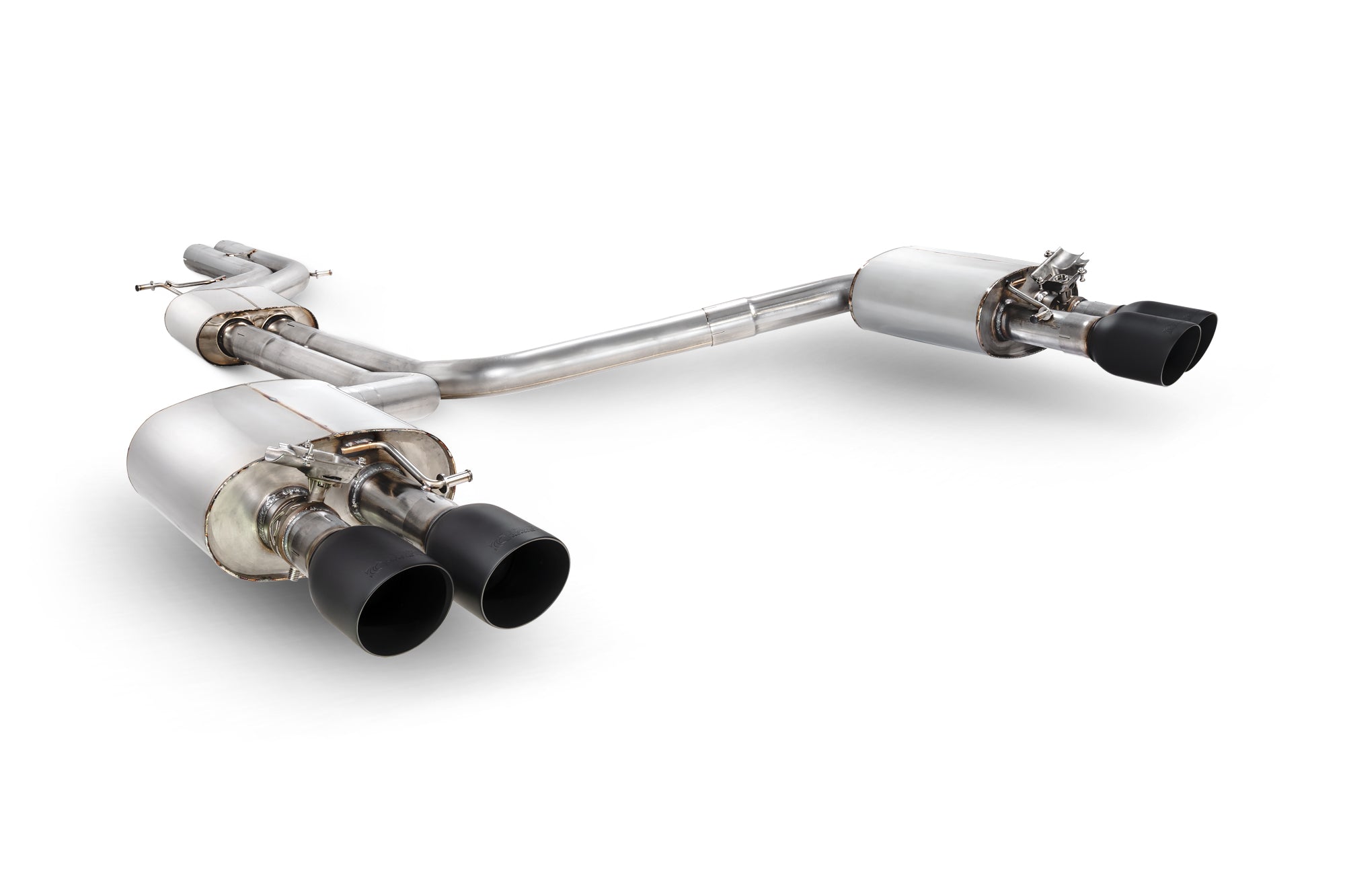 Audi S6/S7 C7 Resonated half system with electronic valves - Scorpion