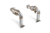 Audi S4 3.0 TFSI V6 Quattro Saloon, Sedan & Avant B8/B8.5 09-16 / S5 3.0 TFSI V6 Quattro 8T Coupe 12-17 De-cat Downpipes - Scorpion