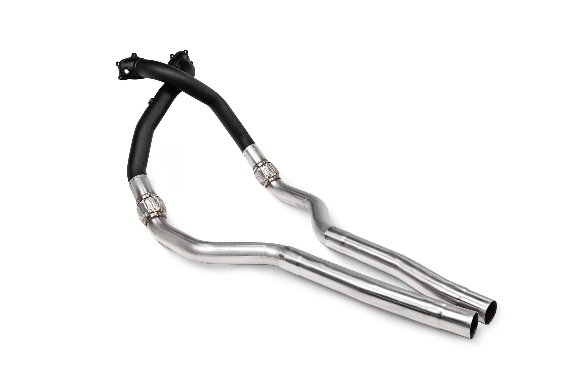 Audi RS6 Avant (C7) / RS7 (C7), S6/S7 (C7) De-cat Downpipes with Large Bore Front Pipes - Scorpion