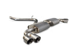 Audi TT Mk2 3.2 V6/TT S Mk2 Non-resonated cat-back system - Scorpion