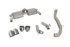 Audi TT S Mk3 Non GPF Model Only (Coupe models only) Non-resonated cat-back system (with valves) - EVO - Scorpion