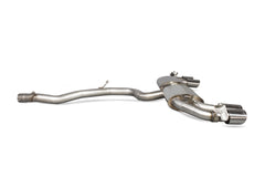 Audi TT S Mk3 Non GPF Model Only (Coupe models only) Non-resonated cat-back system (with valves) - Scorpion