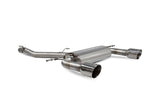 Audi TT MK3 2.0 TFSi Quattro Coupe Non GPF Model Only Non-resonated cat-back system with no valves - Scorpion