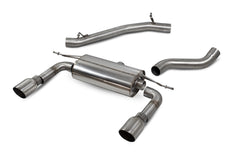 Audi TT MK3 2.0 TFSi Quattro Coupe Non GPF Model Only Non-resonated cat-back system with no valves - Scorpion