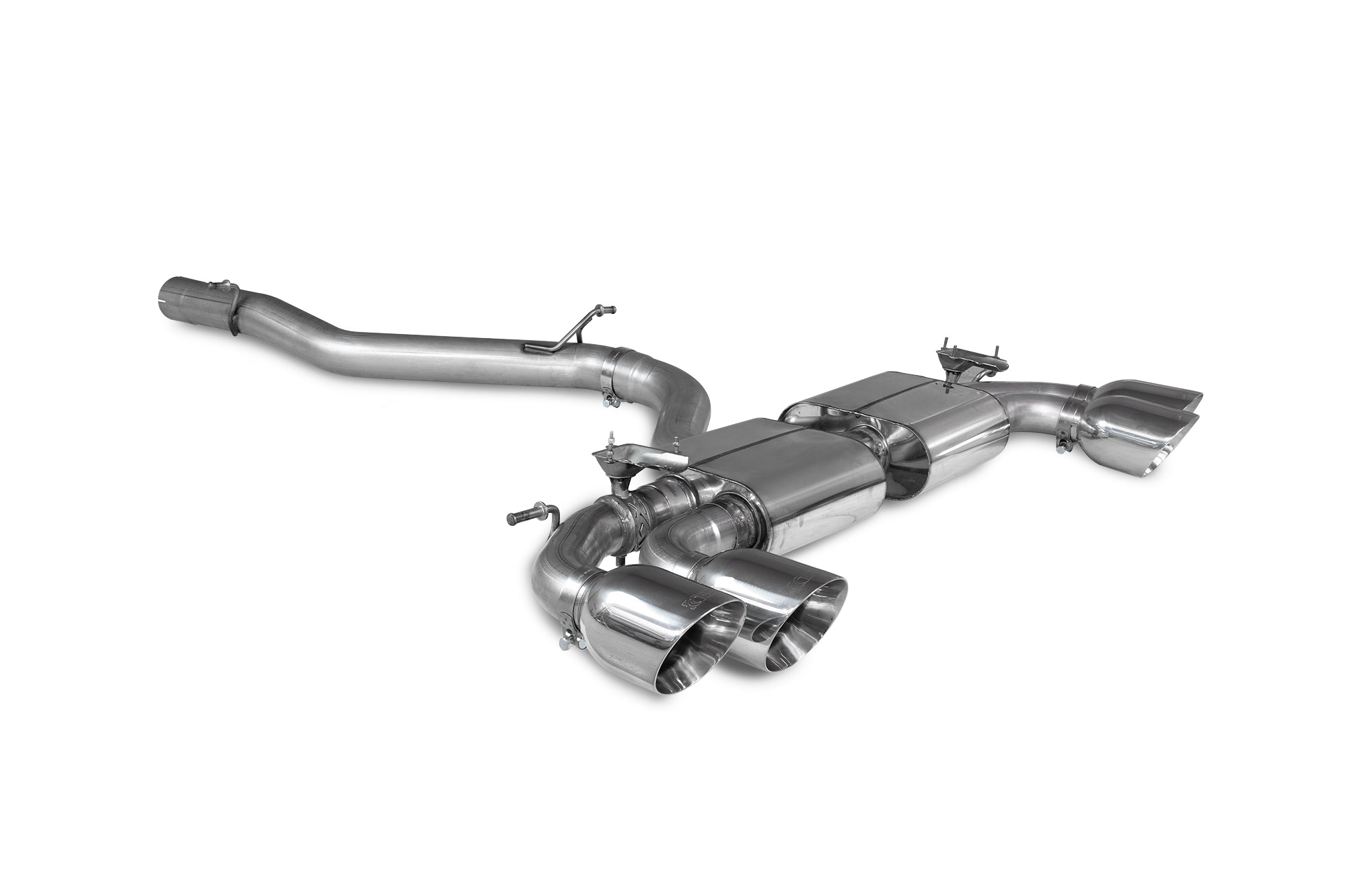 Audi S3 8Y Sportback Non-res cat/gpf back system & electronic valves - Daytona