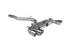 Audi S3 8Y Sportback Non-res cat/gpf back system & electronic valves - Daytona