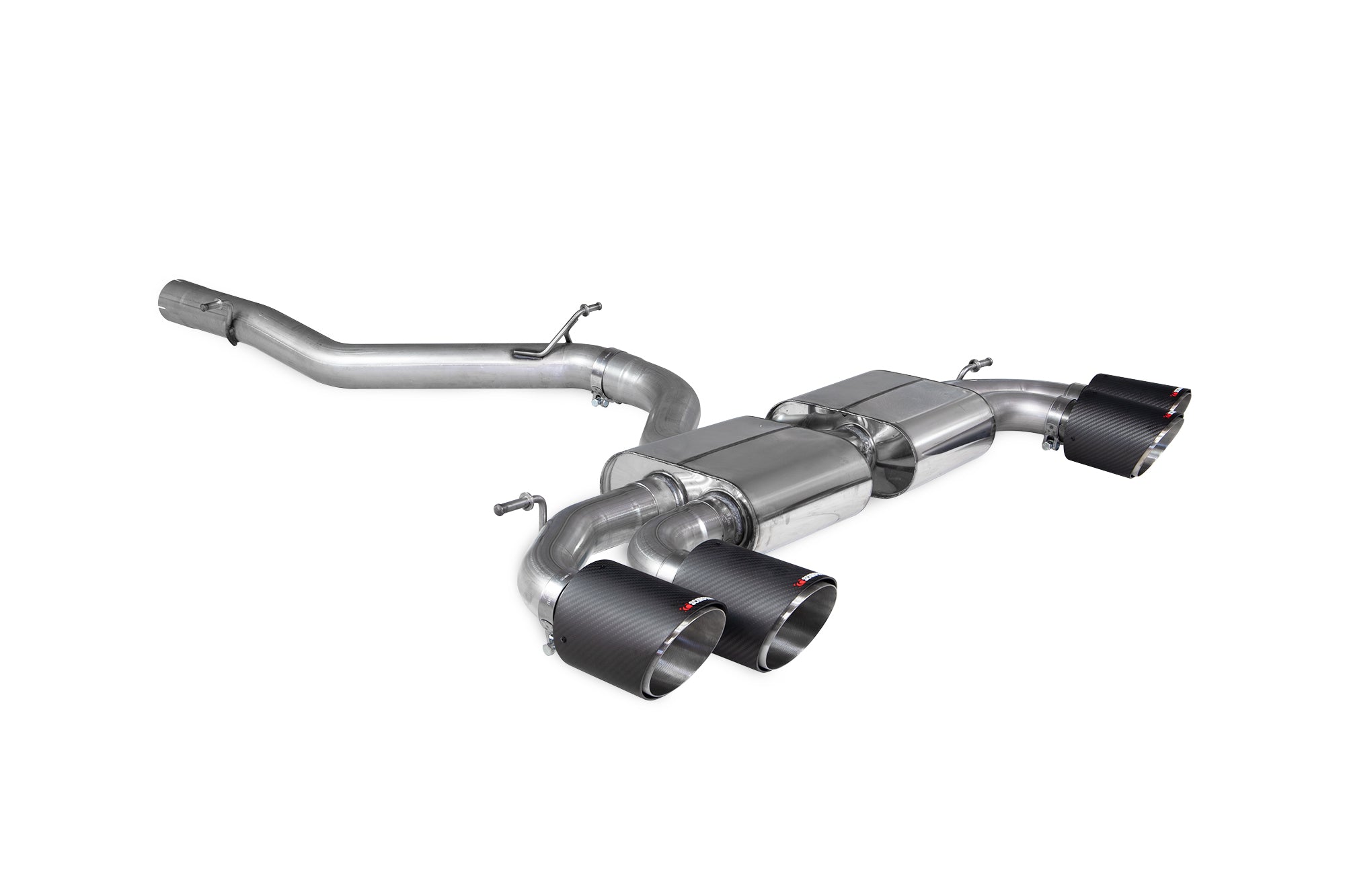 Audi S3 8Y Sportback Non-res cat/gpf back system - Scorpion