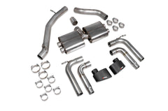 Audi S3 Saloon 8V Non-resonated cat/gpf-back system without valves - Scorpion