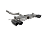 Audi S3 3-Door/Sportback 8V Non-resonated cat/gpf-back system with valves - Scorpion
