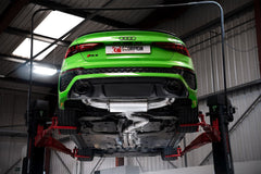 Audi RS3 8Y Saloon Non-Resonated Cat/GPF-back system with elec valves - Scorpion