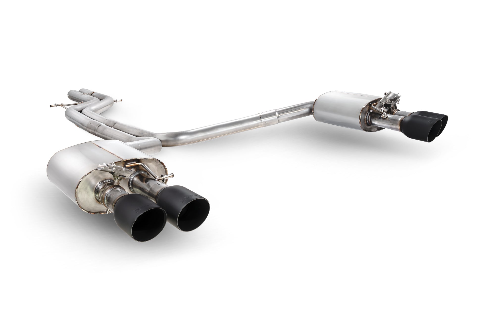 Audi S6/S7 C7 Non-Res half system with electronic valves - Scorpion
