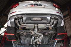 Audi SQ2 Non-resonated gpf-back system with valves - Scorpion