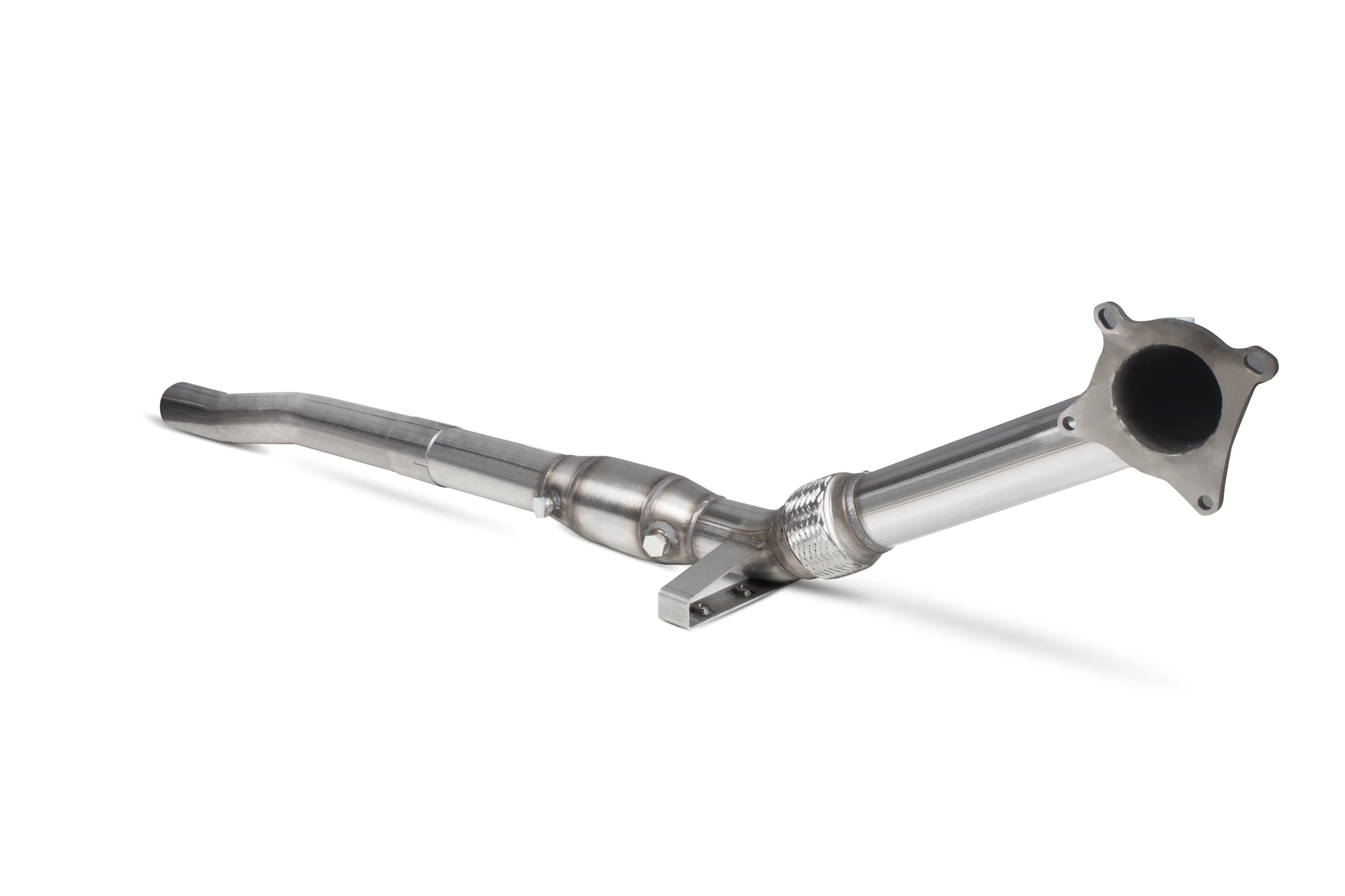 Audi S3 8P Downpipe with a high flow sports catalyst - Scorpion