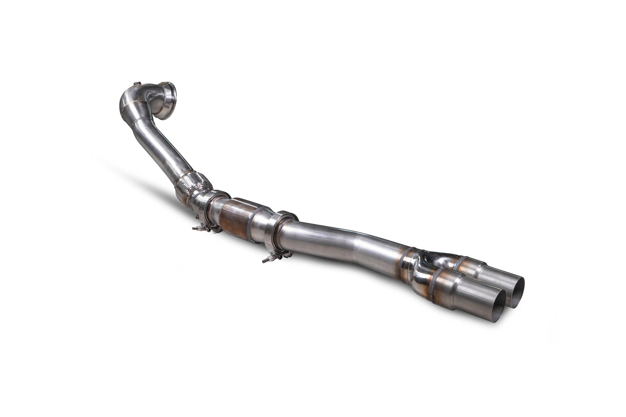 Audi RS3 8V Pre-Facelift Downpipe with sports catalyst - Scorpion