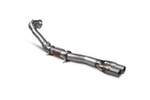 Audi RS3 8V Pre-Facelift Downpipe with sports catalyst - Scorpion