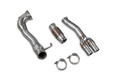 Audi RS3 8V Pre-Facelift Downpipe with sports catalyst - Scorpion