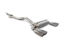 BMW M2 F87 Non GPF Model Only Cat-back system with electronic valve - Scorpion