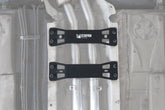 BMW E46 320/325/330 Tunnel Brace / Exhaust Mount (Pair) - Scorpion
