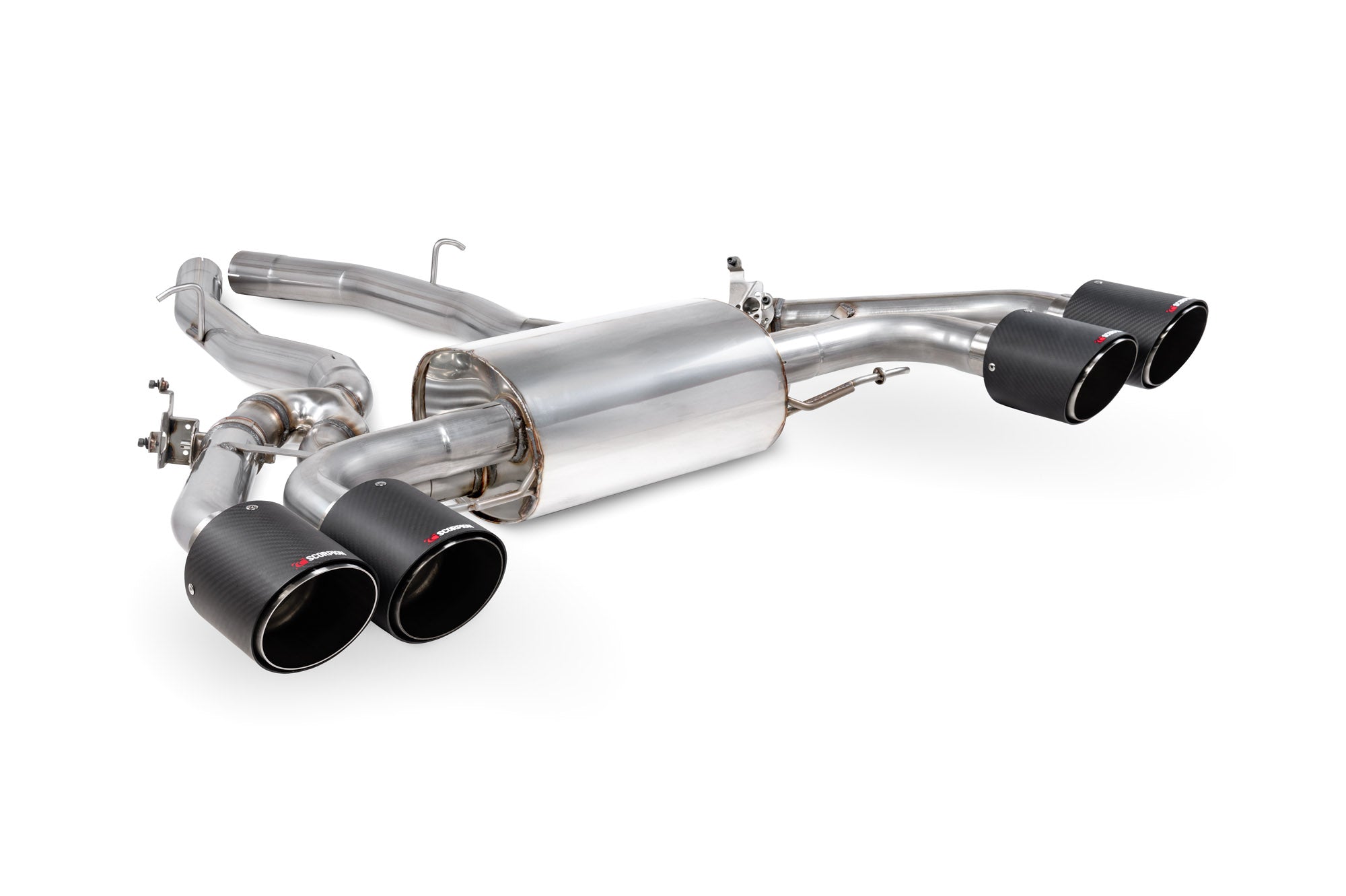 BMW X3 M LCI including Competition / X4 M, X4 M Competition 3.0 LCi models Half System with valves - Scorpion