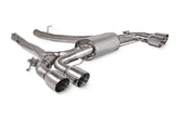 BMW F90 M5 (Pre & Post LCI) Half system with electronic valves - Scorpion