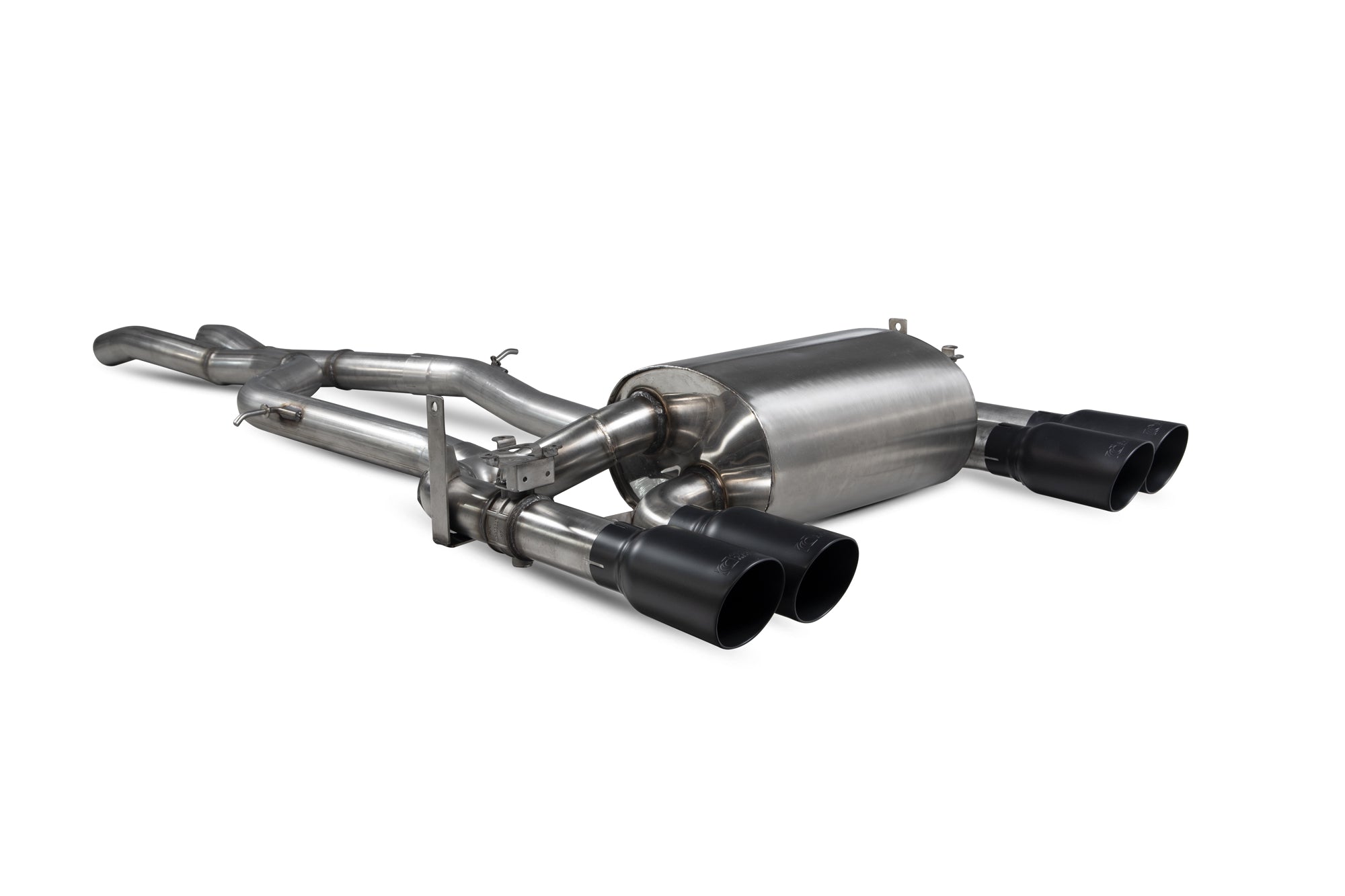 BMW F80 M3 / M4 F82 F83 Non-res cat-back system with electronic valves - Scorpion