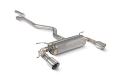 BMW 340i F30/F31 15-18 & 440i F32/F33/F36 16-18 Including xDrive Non-resonated cat-back system - Scorpion