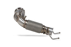BMW M135i xDrive (F40) GPF model Downpipe with a high flow sports catalyst - Scorpion