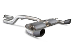 Ford Focus MK2 RS Non-resonated cat-back system - Scorpion