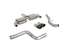 Ford Focus MK2 RS Non-resonated cat-back system - Scorpion