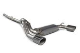 Ford Focus MK3 RS Non GPF Model Only Cat-back system with no valves - Scorpion