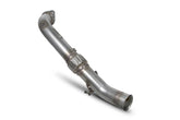 Ford Focus MK3 RS Non GPF Model Only De-cat downpipe - Scorpion