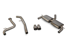 Ford Focus MK2 ST 225 2.5 Turbo 63.5mm/2.5 Non-resonated cat-back system - Scorpion