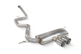 Ford Focus MK3 ST 250 Hatch Non GPF Model Only Non-resonated cat-back system - Scorpion