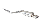 Ford Fiesta ST 180 76mm/3 Non-resonated cat-back system - Scorpion