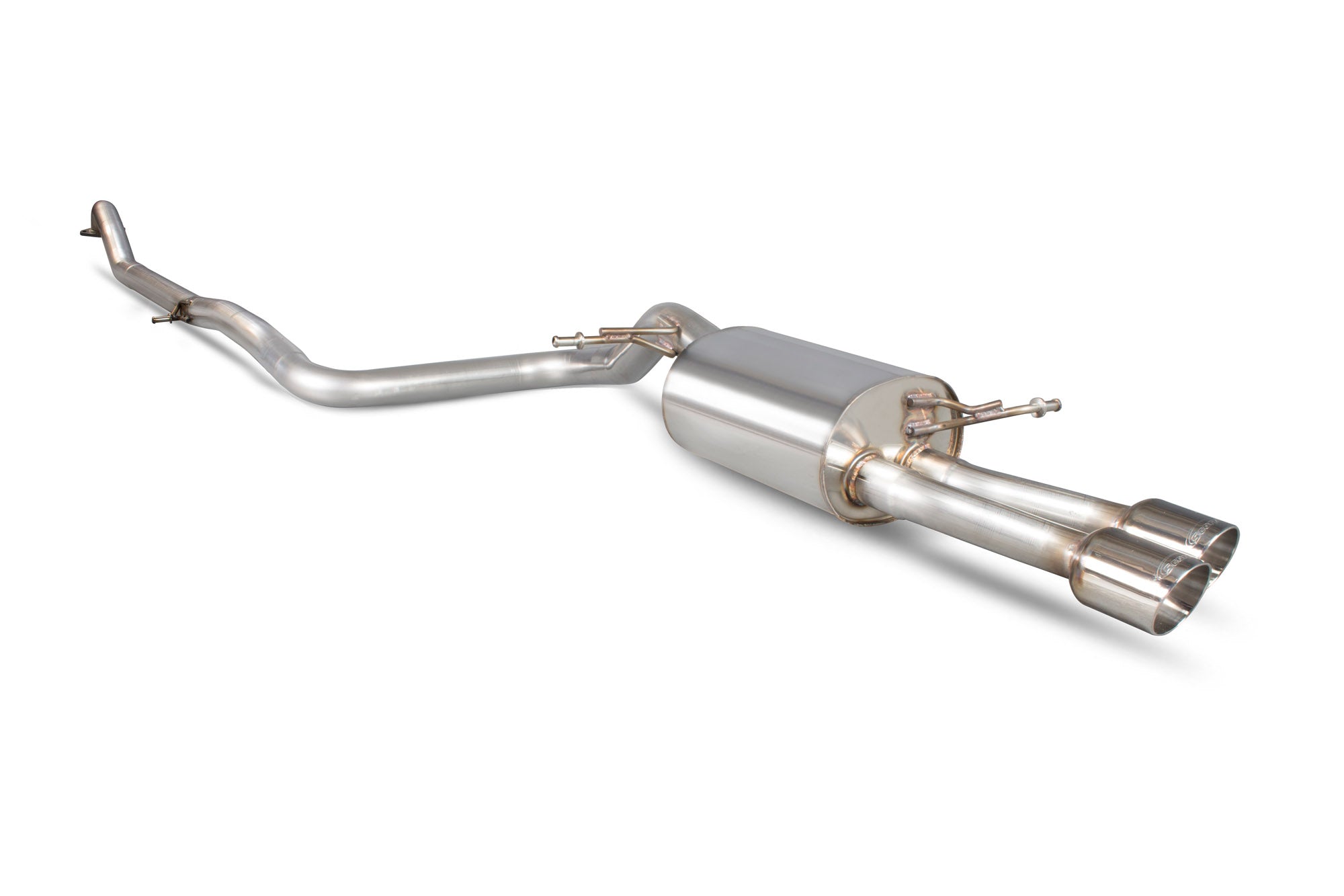 Ford Fiesta Ecoboost 1.0T 100,125 & 140 PS (Zetec S rear valance required) Non-resonated cat-back system - Scorpion