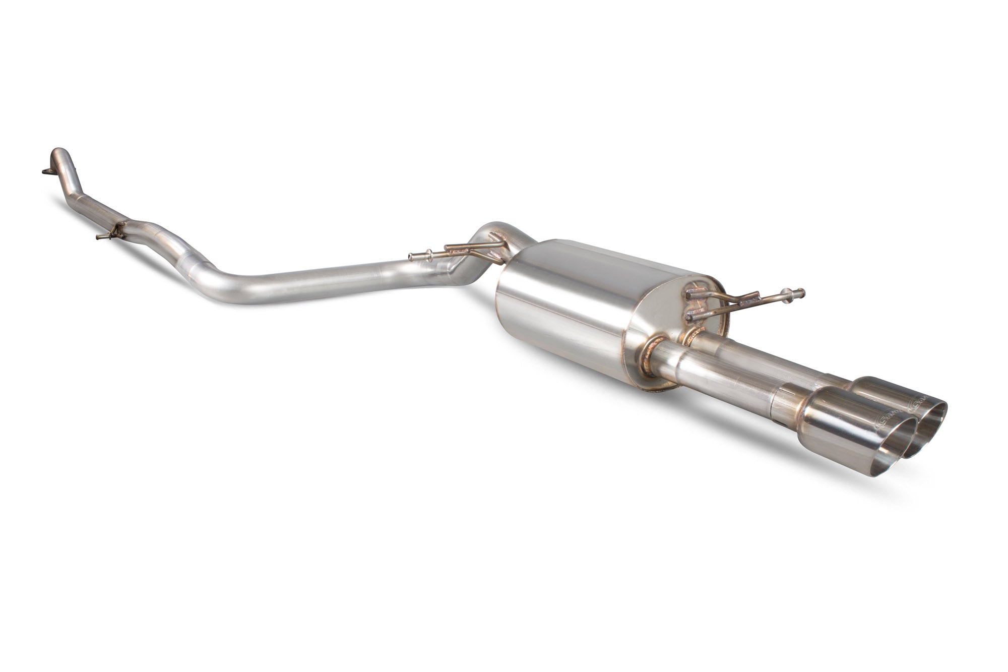 Ford Fiesta Ecoboost 1.0T 100,125 & 140 PS Non-resonated cat-back system - Scorpion
