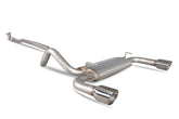 Fiat 500/595 Abarth 1.4 (IHI Turbo) / 595/695 Abarth 1.4 (Garrett Turbo) Non-resonated cat-back system - Scorpion